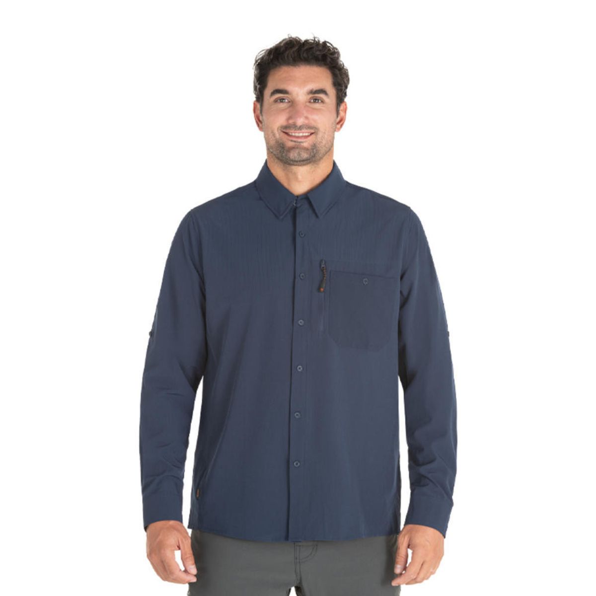PANAMA JACK - Camisa Hombre Outdoor Azul Panama Jack