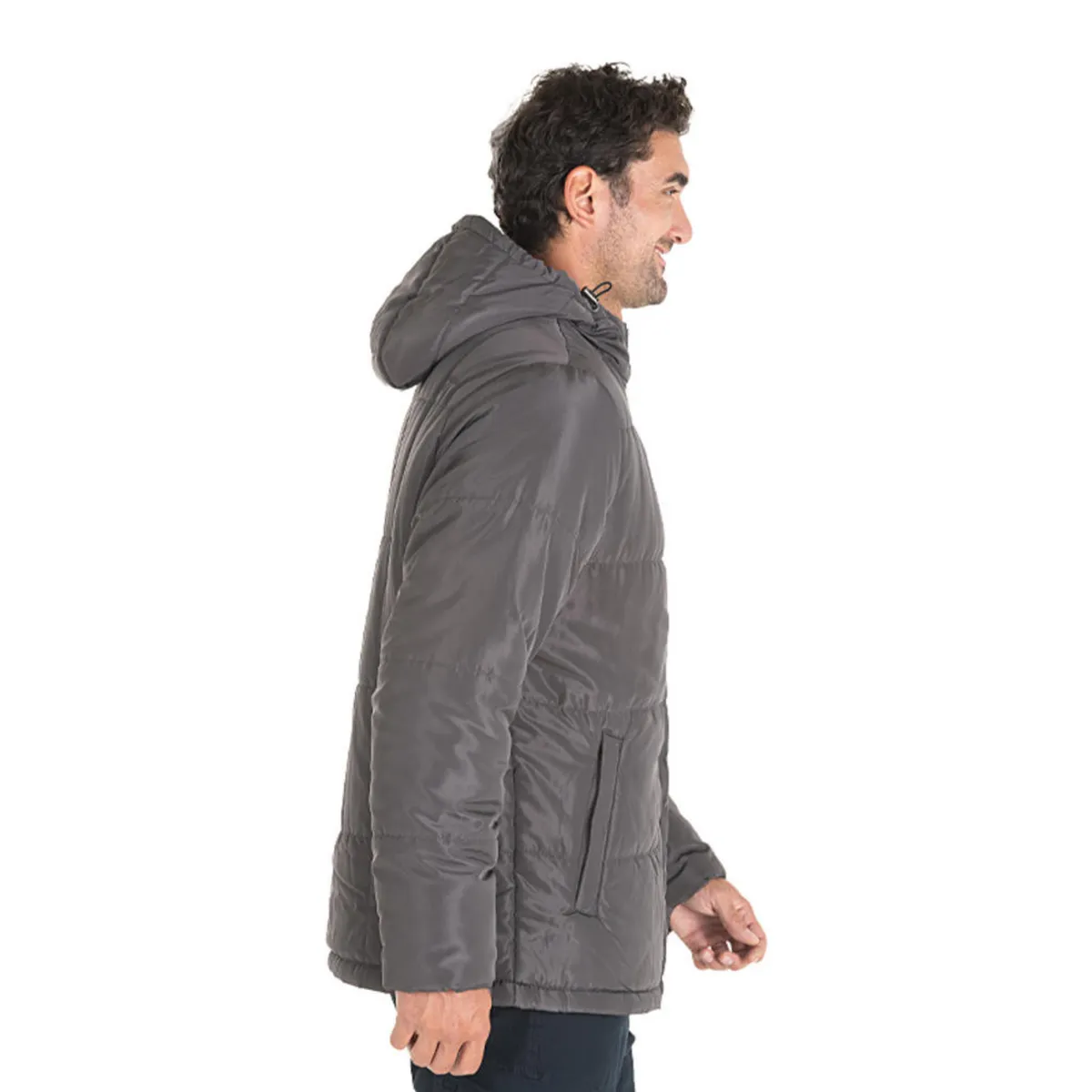 PANAMA JACK - Parka Hombre Casual Gris Panama Jack