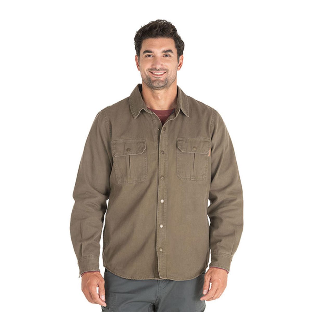 PANAMA JACK - Sobrecamisa Casual Hombre Marrón claro Panama Jack