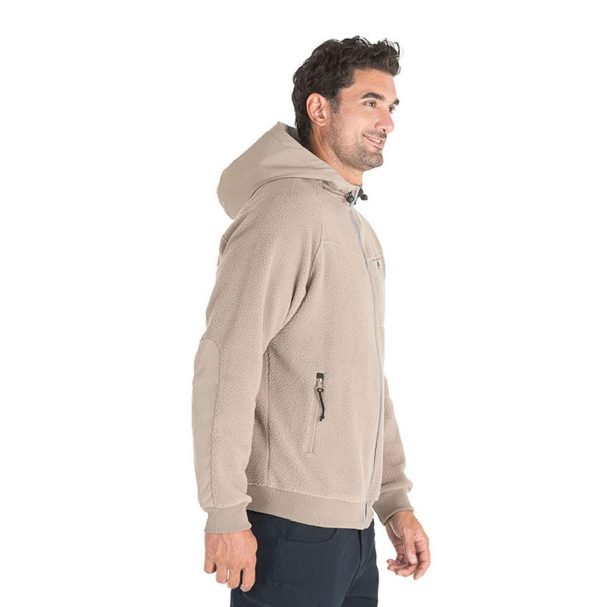 PANAMA JACK - Polerón Polar Casual Hombre Beige Panama Jack