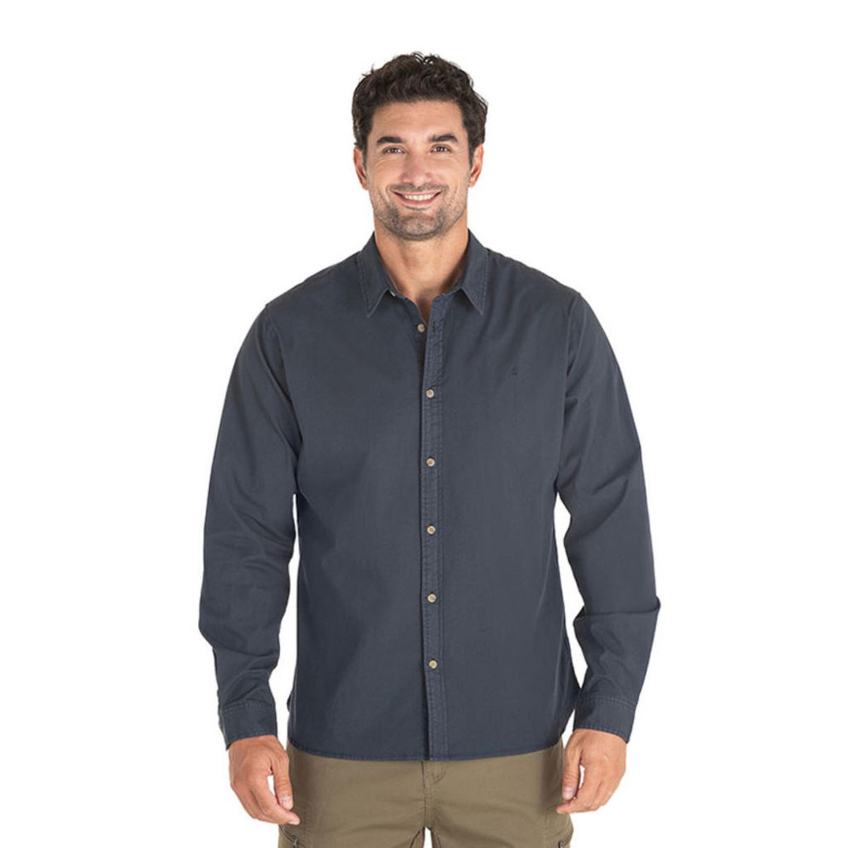 PANAMA JACK - Camisa Hombre Casual Azul Panama Jack