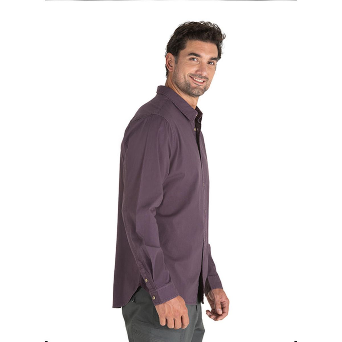PANAMA JACK - Camisa Hombre Casual Bordó Panama Jack