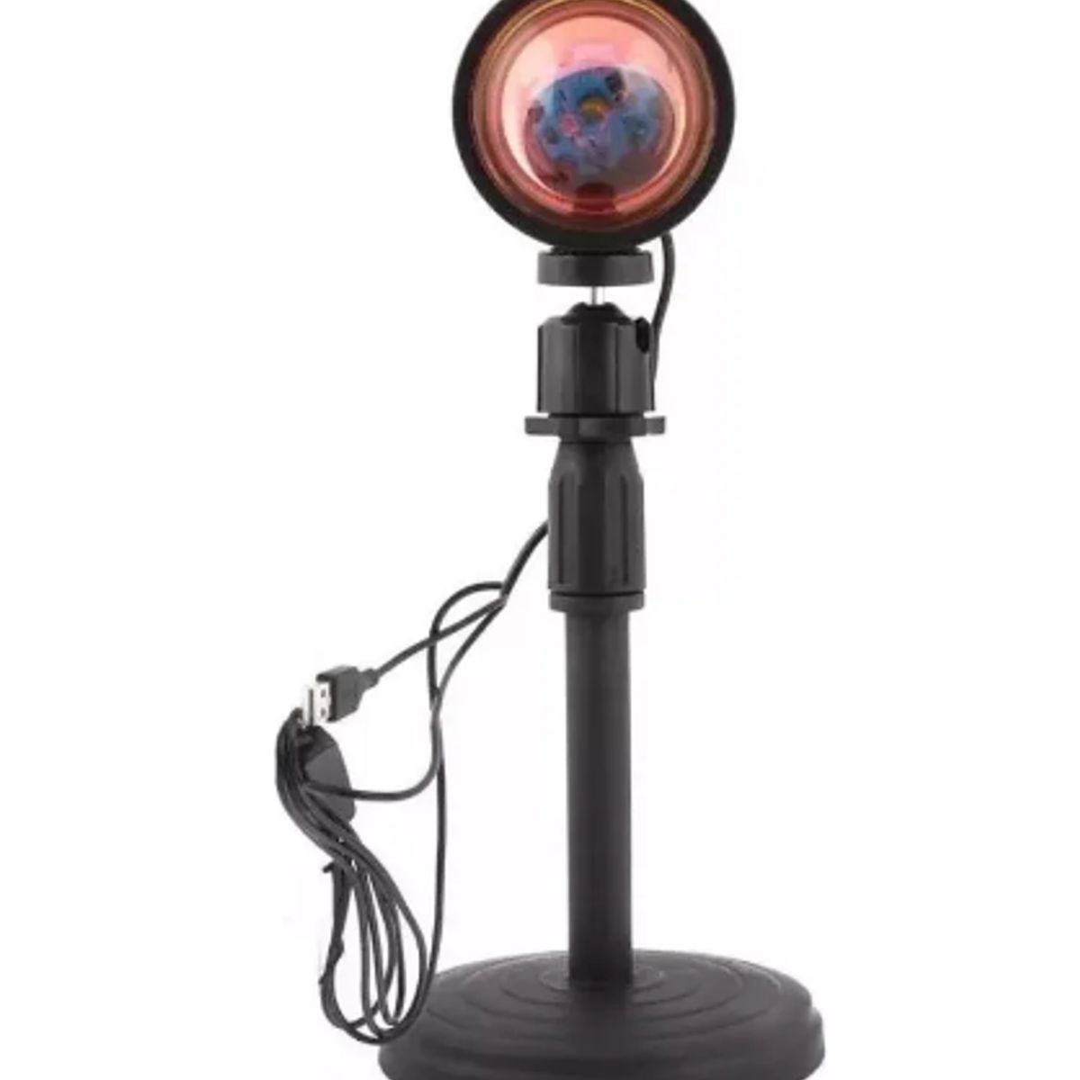 GENERICO - Sunset Proyector Lámpara Arco Iris Fondo Tiktok Influencer