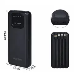 GENERICO - Batería Externa Power Bank 22000 Mah Negro Powerbank