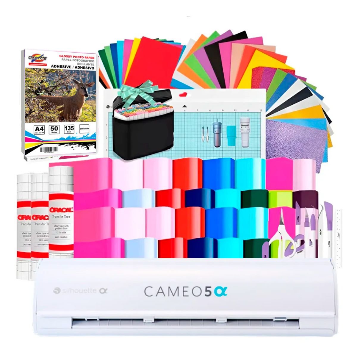 SILHOUETTE - Silhouette Cameo 5 Alpha + Kit Inicial Regalo