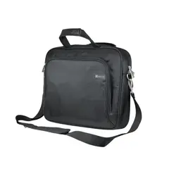 KLIP XTREME - KNC-025 Maletín Notebook 15.6", Poliéster, Compartimento Acolchado, Negro