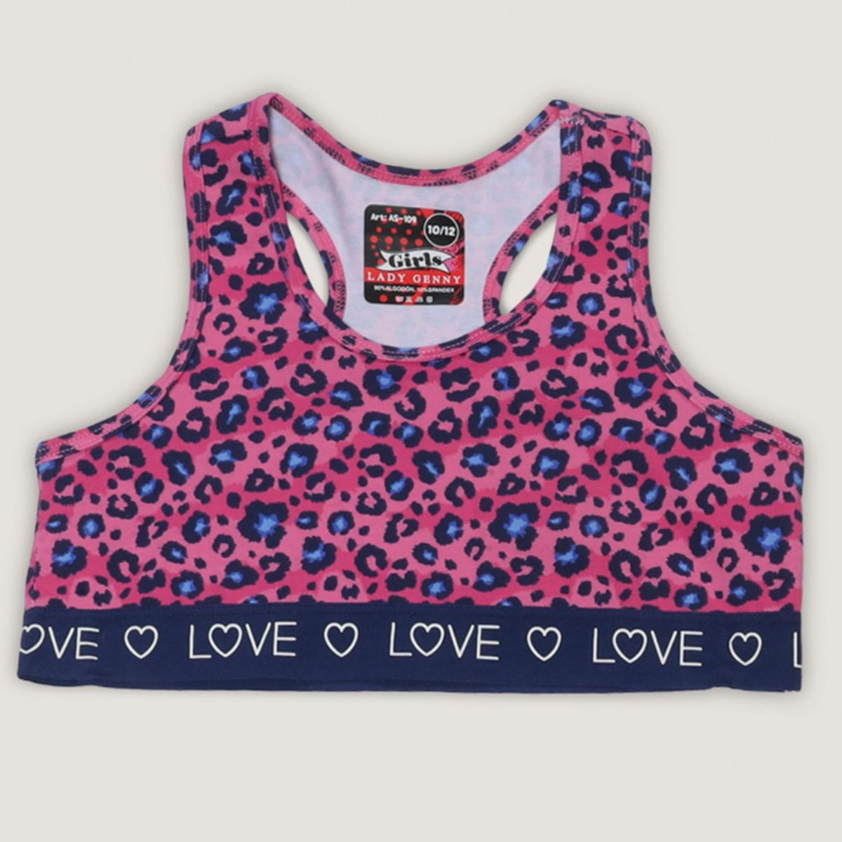 LADY GENNY - Top De Niña De Algodón Y Spandex