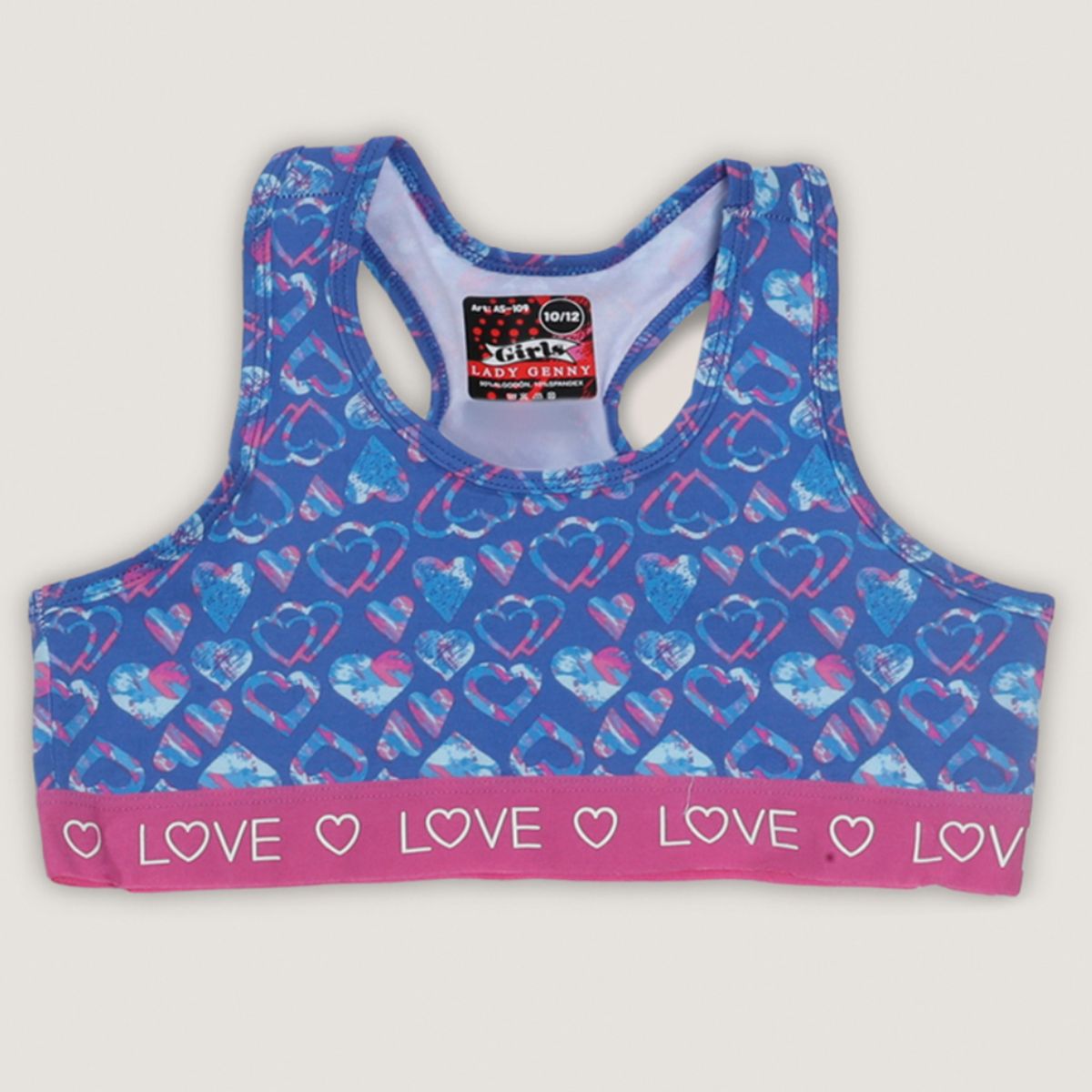 LADY GENNY - Top De Niña De Algodón Y Spandex