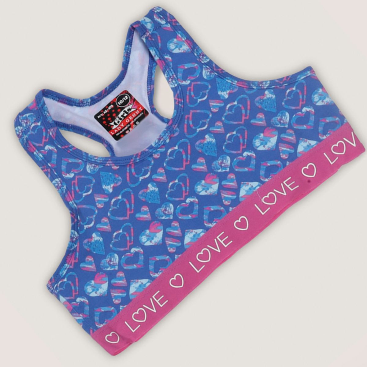 LADY GENNY - Top De Niña De Algodón Y Spandex