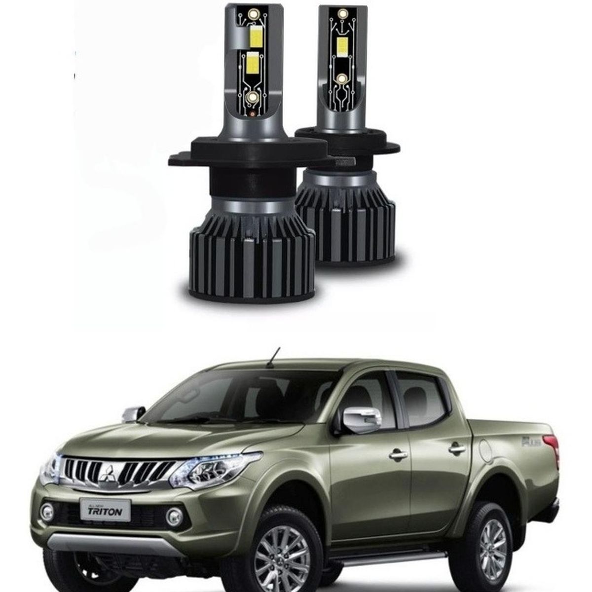 GENERICO - Ampolleta Led Mitsubishi L200 2016 - 2018  25000lm  Canbus