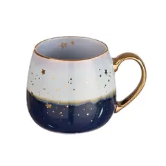 ADAGIO TEAS - Taza Cerámica Azul Stars 425 ml