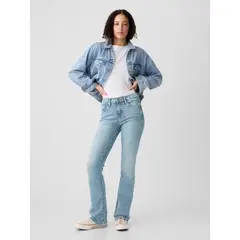 GAP - Jeans Mujer Baby Boot Azul