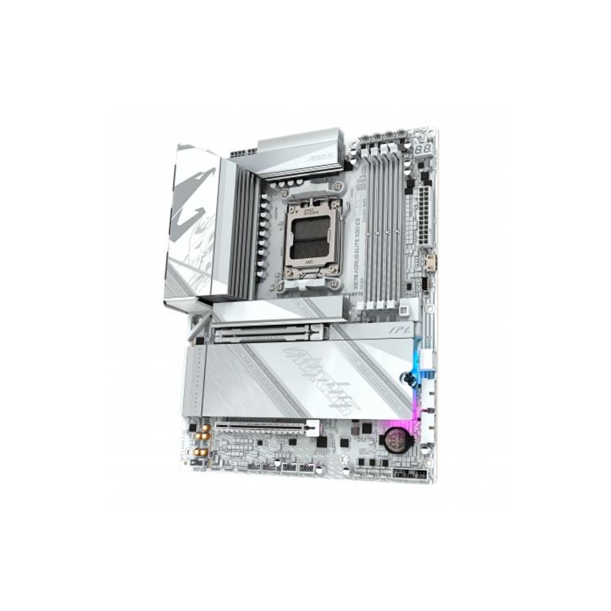 GIGABYTE - Placa Madre X870 Aorus Elite X3D ICE