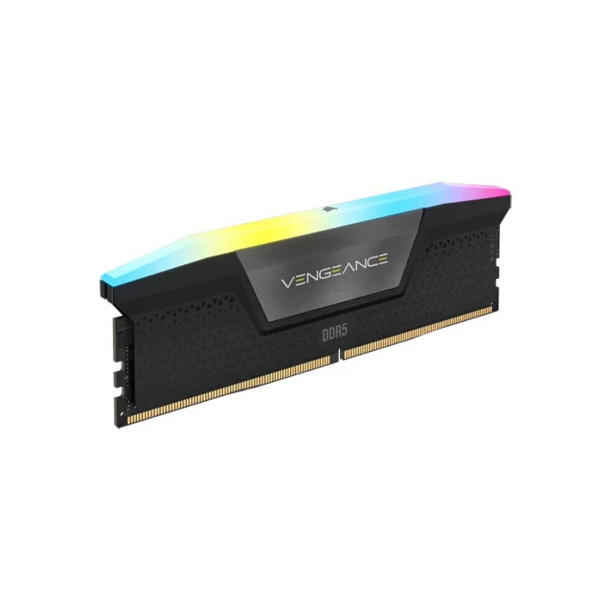 CORSAIR - Memoria Ram Corsair Vengeance RGB Black, DDR5, 8GB, 5200MT/s