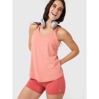 Polera Mujer Training Tank Aloe Rosado