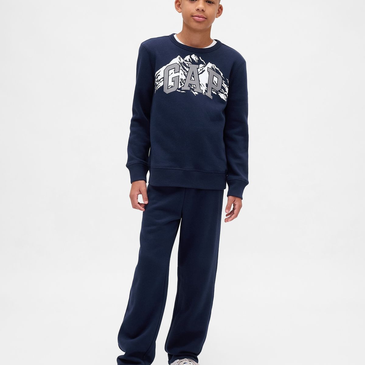 GAP - Pantalón Niño de Buzos Logo Azul Gap