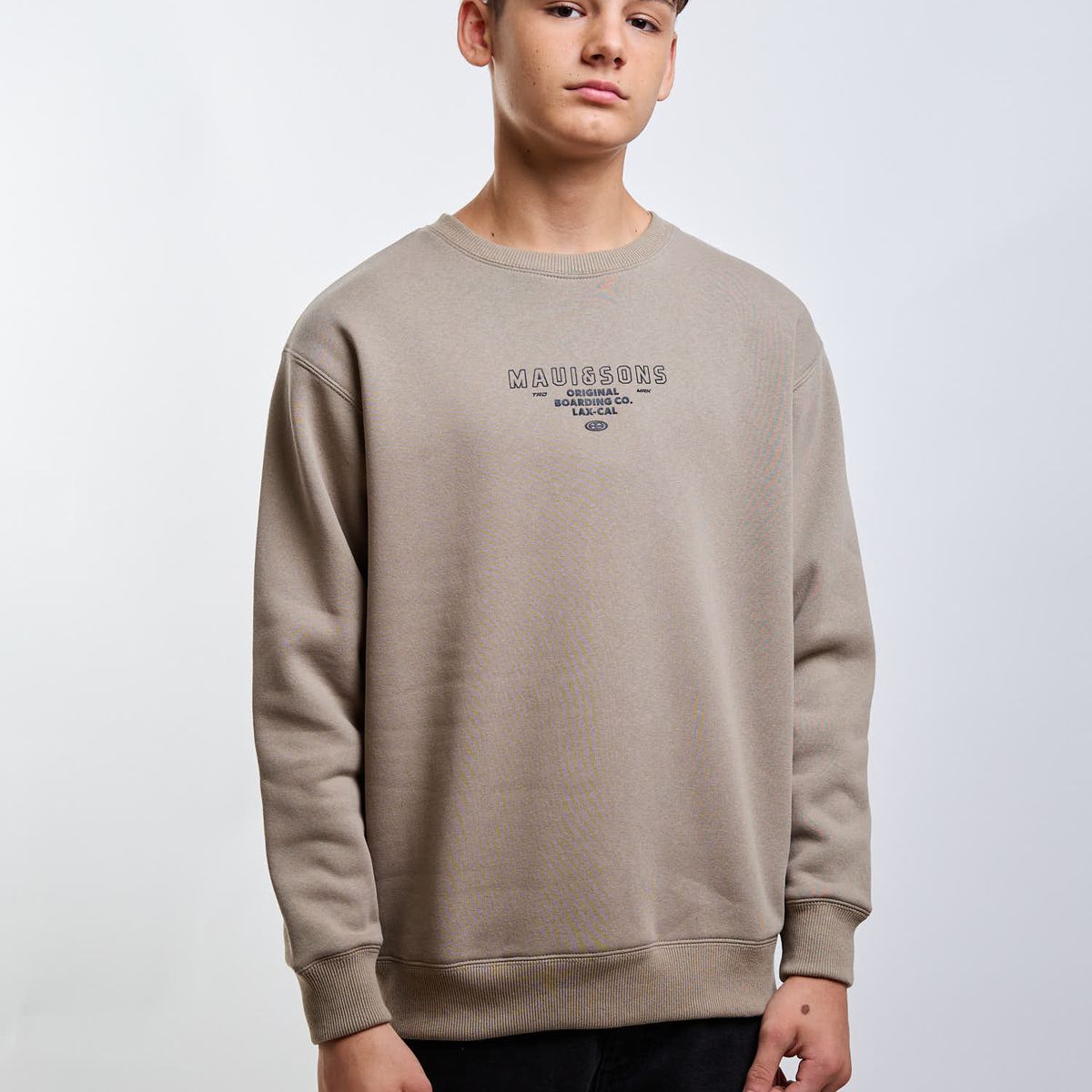 MAUI AND SONS - Poleron CR Atlas Verde Infantil Maui And Sons