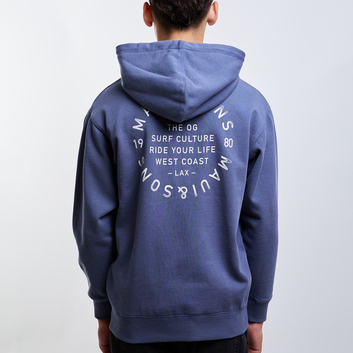 MAUI AND SONS - Poleron FZ Coast Azul Infantil Maui And Sons