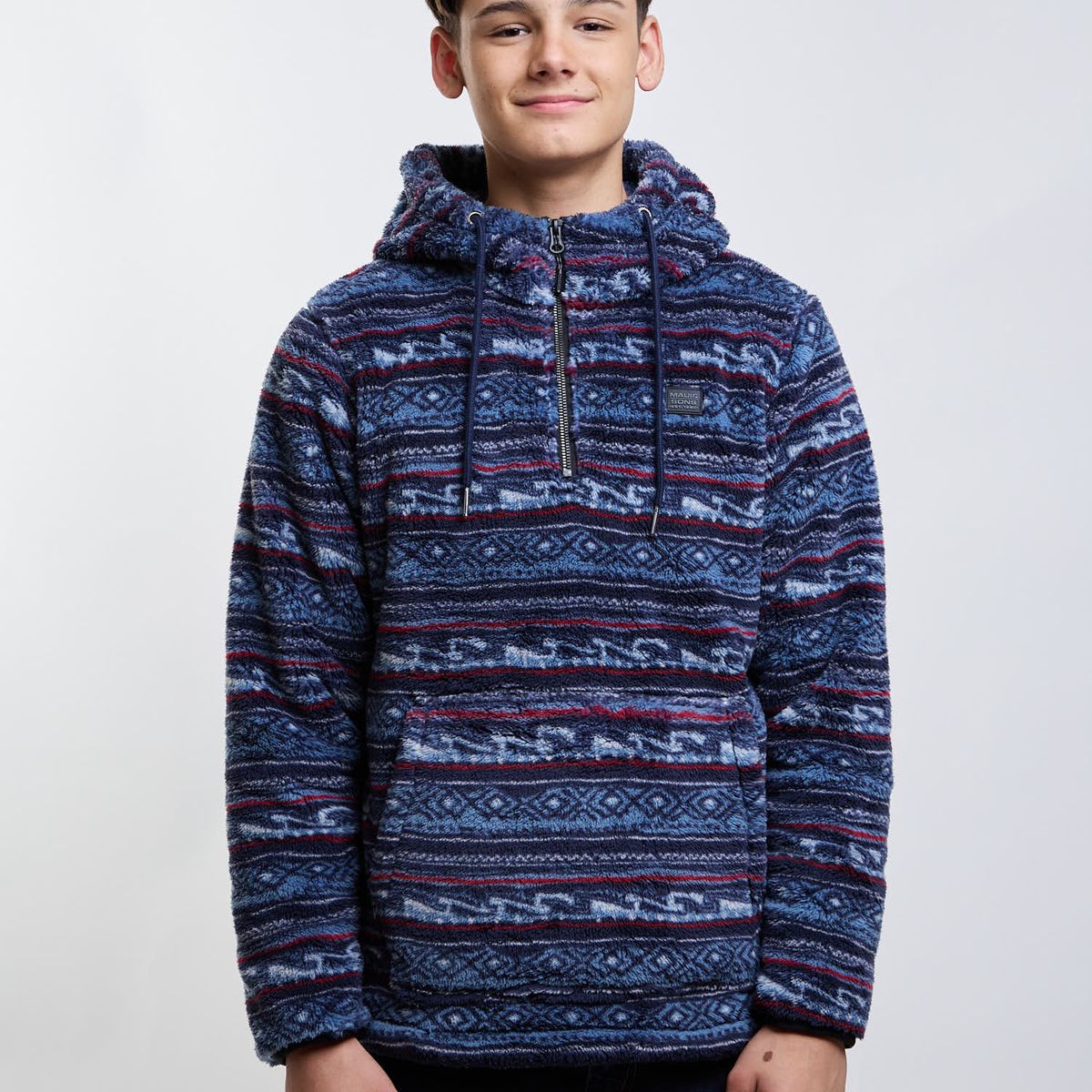 MAUI AND SONS - Poleron Chiporro Ancestral Multicolor Infantil Maui And Sons