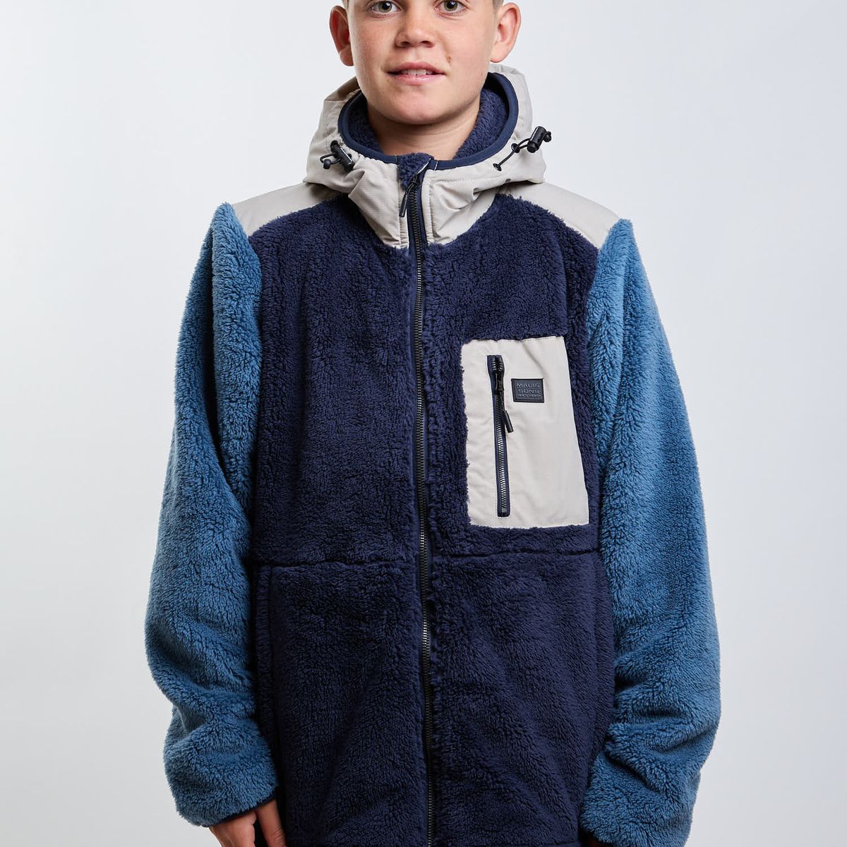 MAUI AND SONS - Poleron Chiporro Lanikai Azul Infantil Maui And Sons