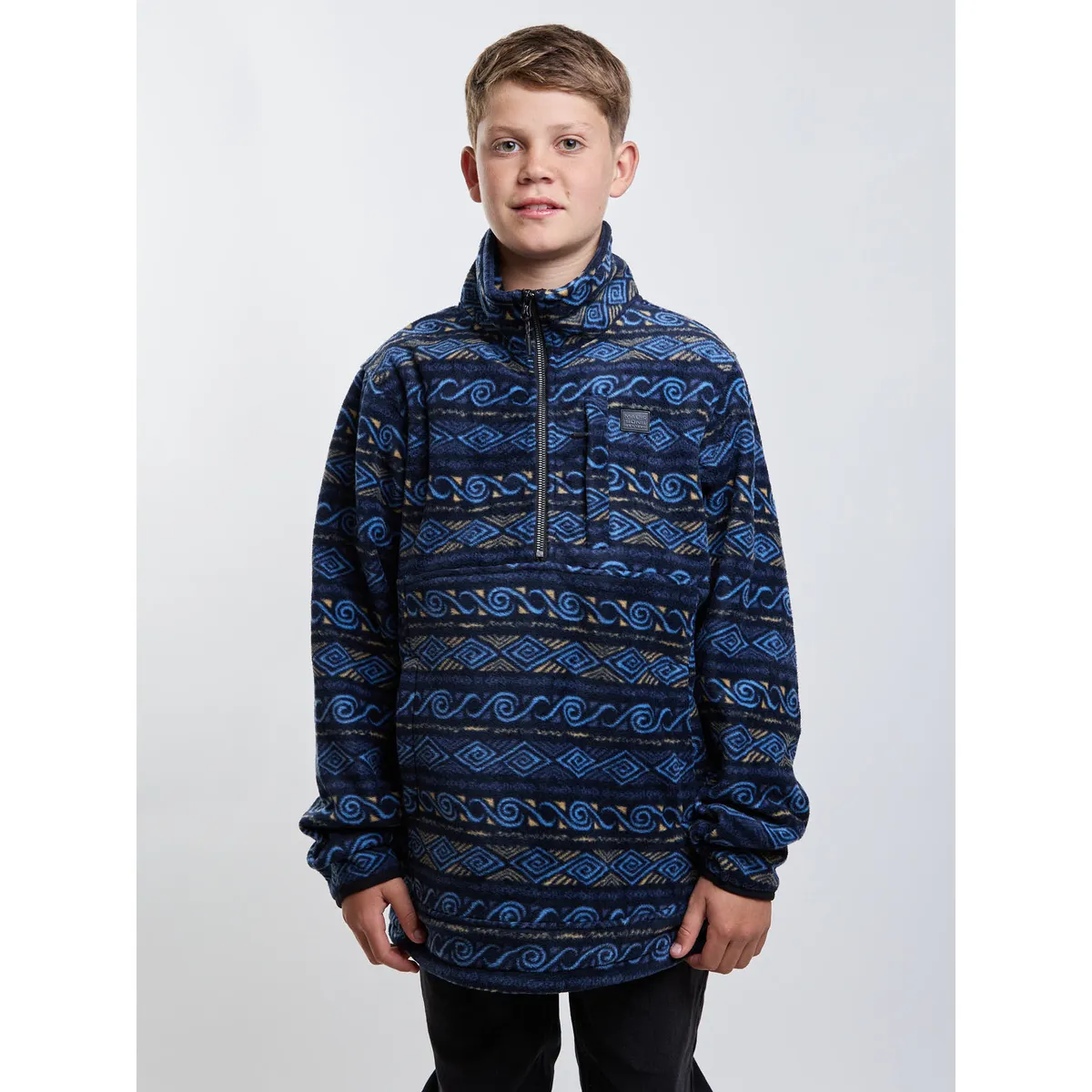 MAUI AND SONS - Poleron Micropolar Andean Lake Multicolor Infantil Maui And Sons