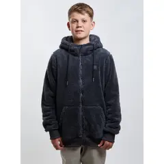 MAUI AND SONS - Poleron Chiporro Aerial Gris Infantil