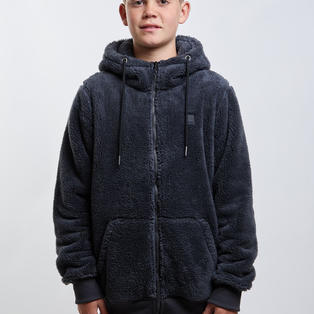 MAUI AND SONS - Poleron Chiporro Aerial Gris Infantil Maui And Sons