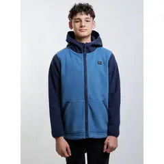 MAUI AND SONS - Poleron Micropolar Seaborn Azul Infantil