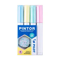 PILOT - Pintor Set Pastel Punta Extra Fina 4 un.
