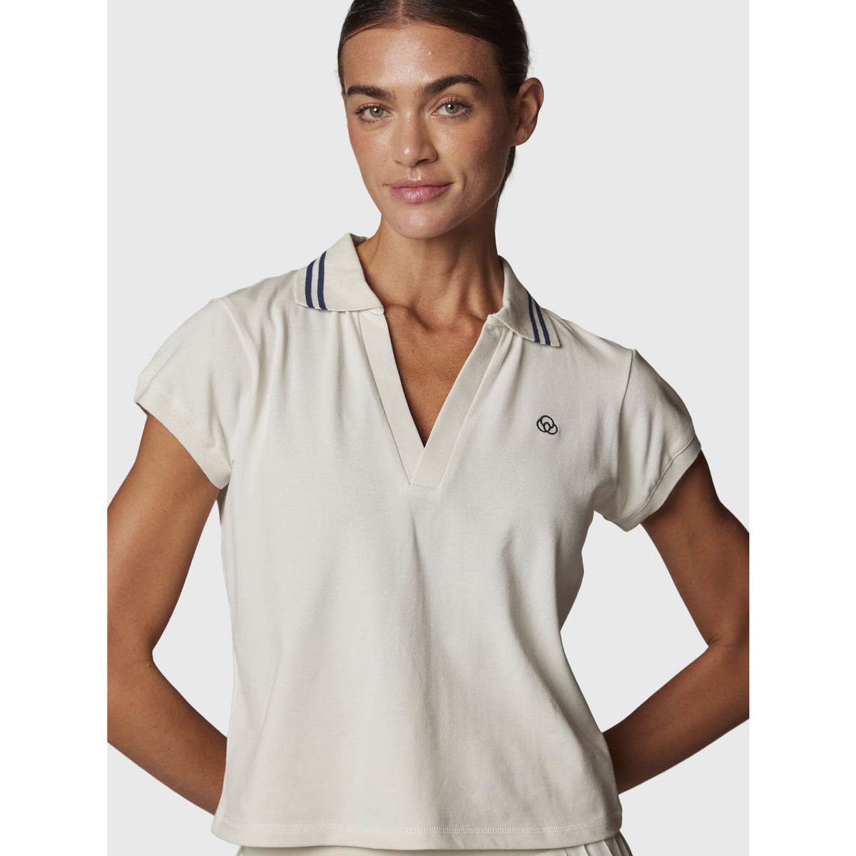 BSOUL - Polera Mujer Heritage Polo Aloe Crudo BSOUL