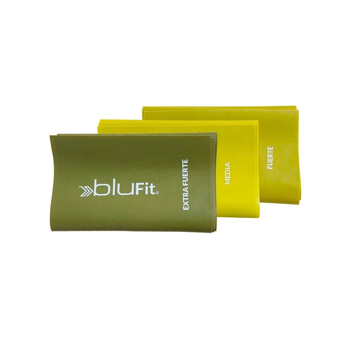 BLU FIT - Set Bandas Elasticas Blu Fit Verde