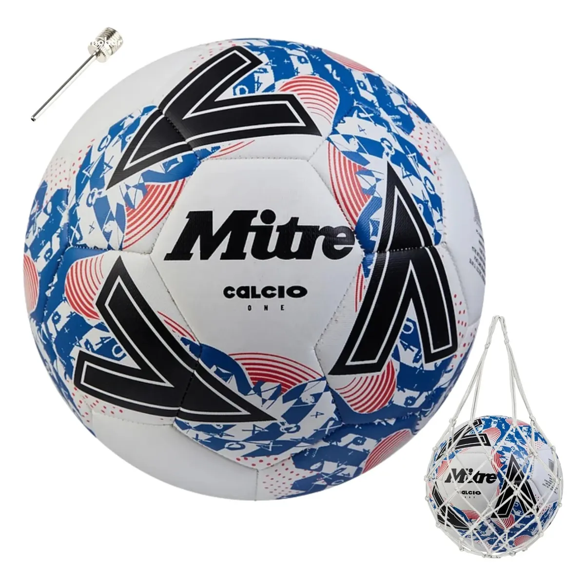 MITRE - Balon Futbol Pelota Futbol Mitre Calcio T5 Campo Pasto
