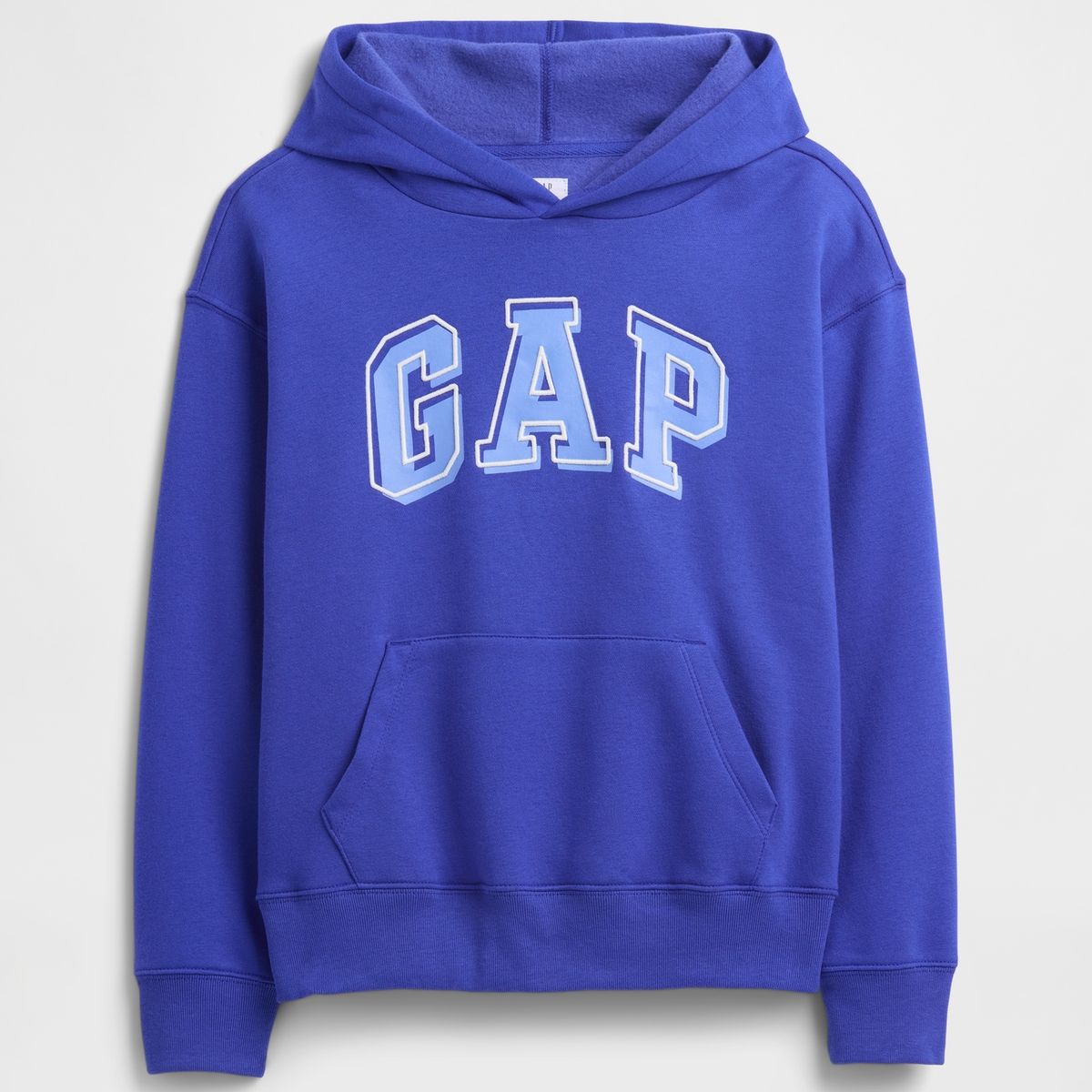 GAP - Polerón Niño Con Gorro Sin Cierre Logo Azul Gap