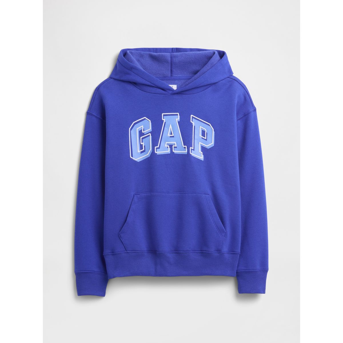 GAP - Polerón Niño Con Gorro Sin Cierre Logo Azul Gap