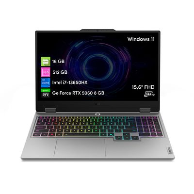 Lenovo Notebook Loq Intel I7-13650Hx 16Gb 512Gb Ssd Rtx 5060