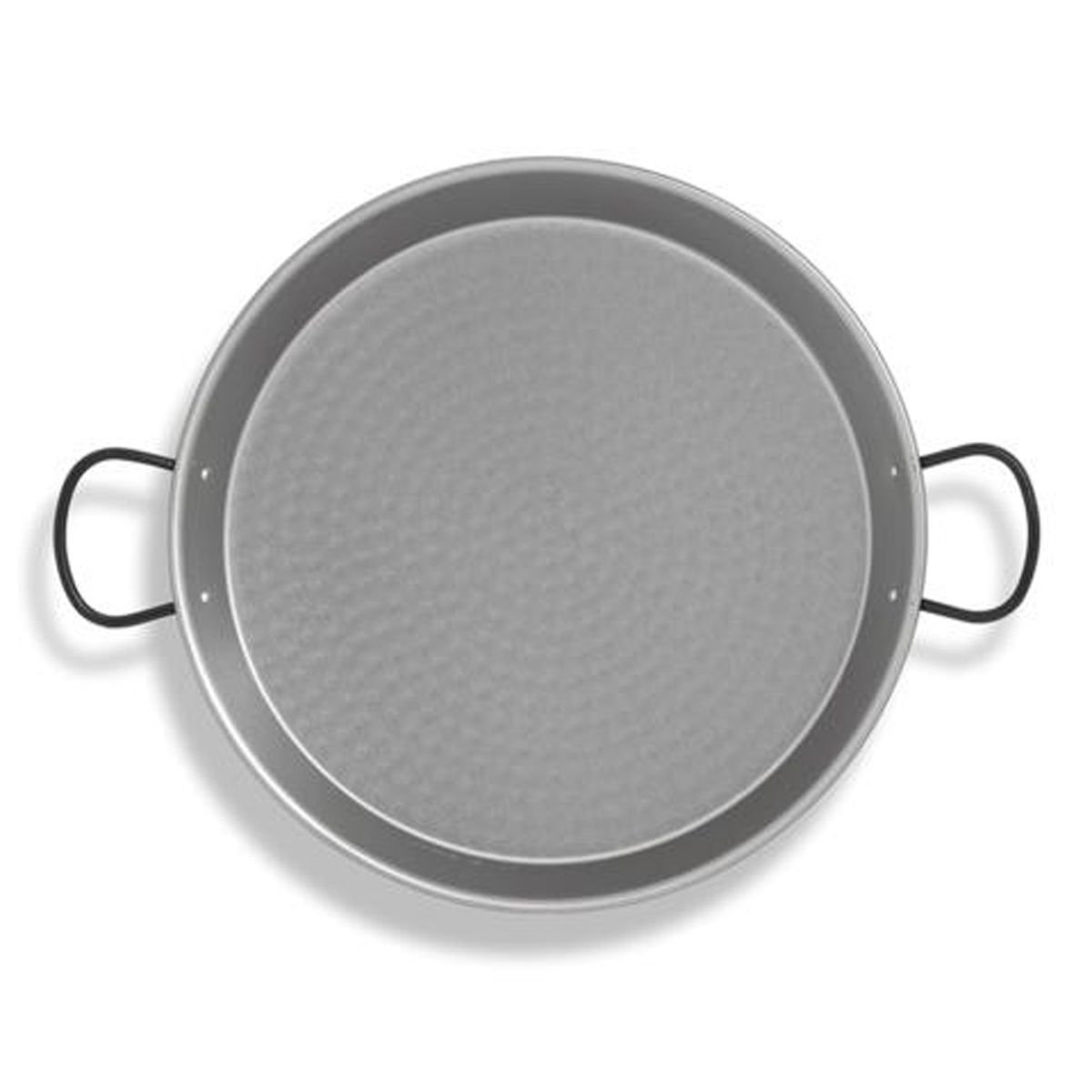 LA VALENCIANA - Paellera 24 cm 1 porción Acero pulido
