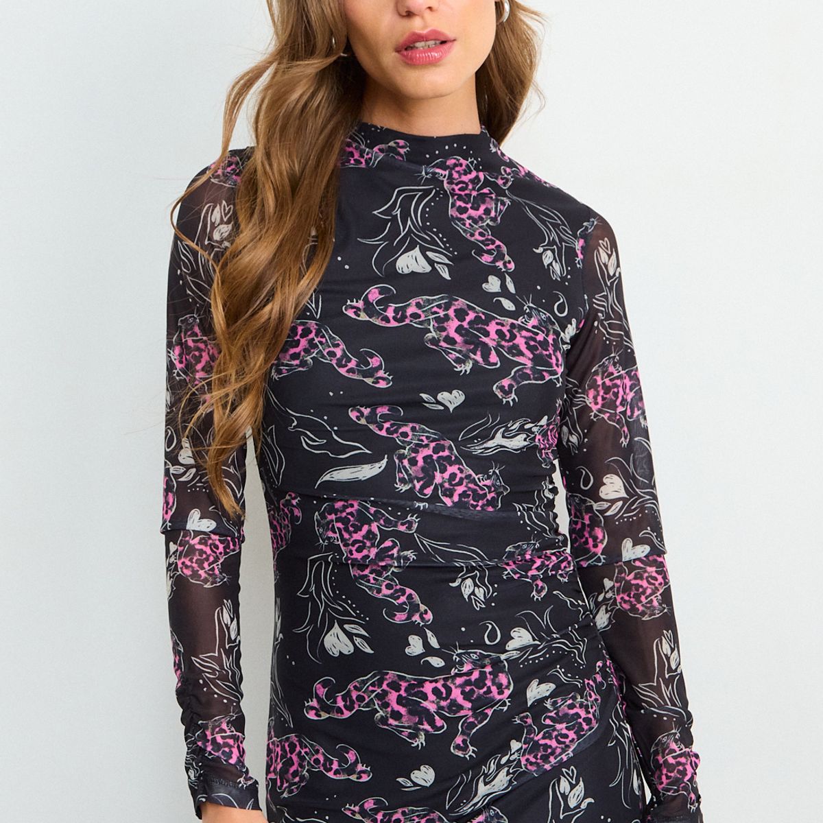 IO - Vestido Fantasia Largo Mujer Negro Io