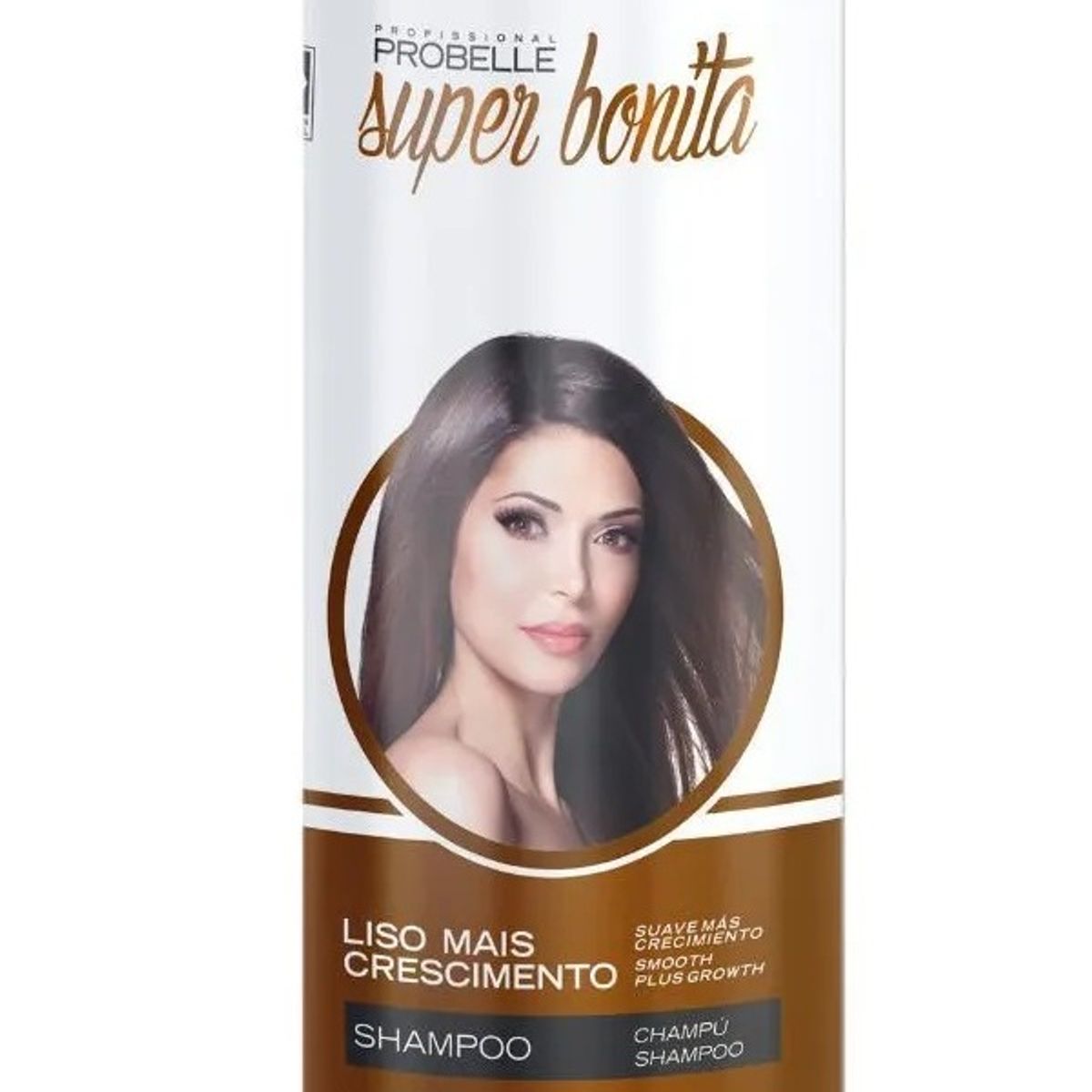 PROBELLE - SHAMPOO LISO MAIS CRESCIMENTO PROBELLE 1000ML ACTIVADOR DE FOLÍCULOS Y DISCIPLINA CAPILAR PROFESIONA