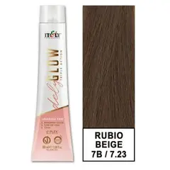 GENERICO - TINTURA PER S/AMONI ITELY DELYGLOW 7B RUBIO BEIGE MEDIO 100ML 7.23 + OXIDANTE