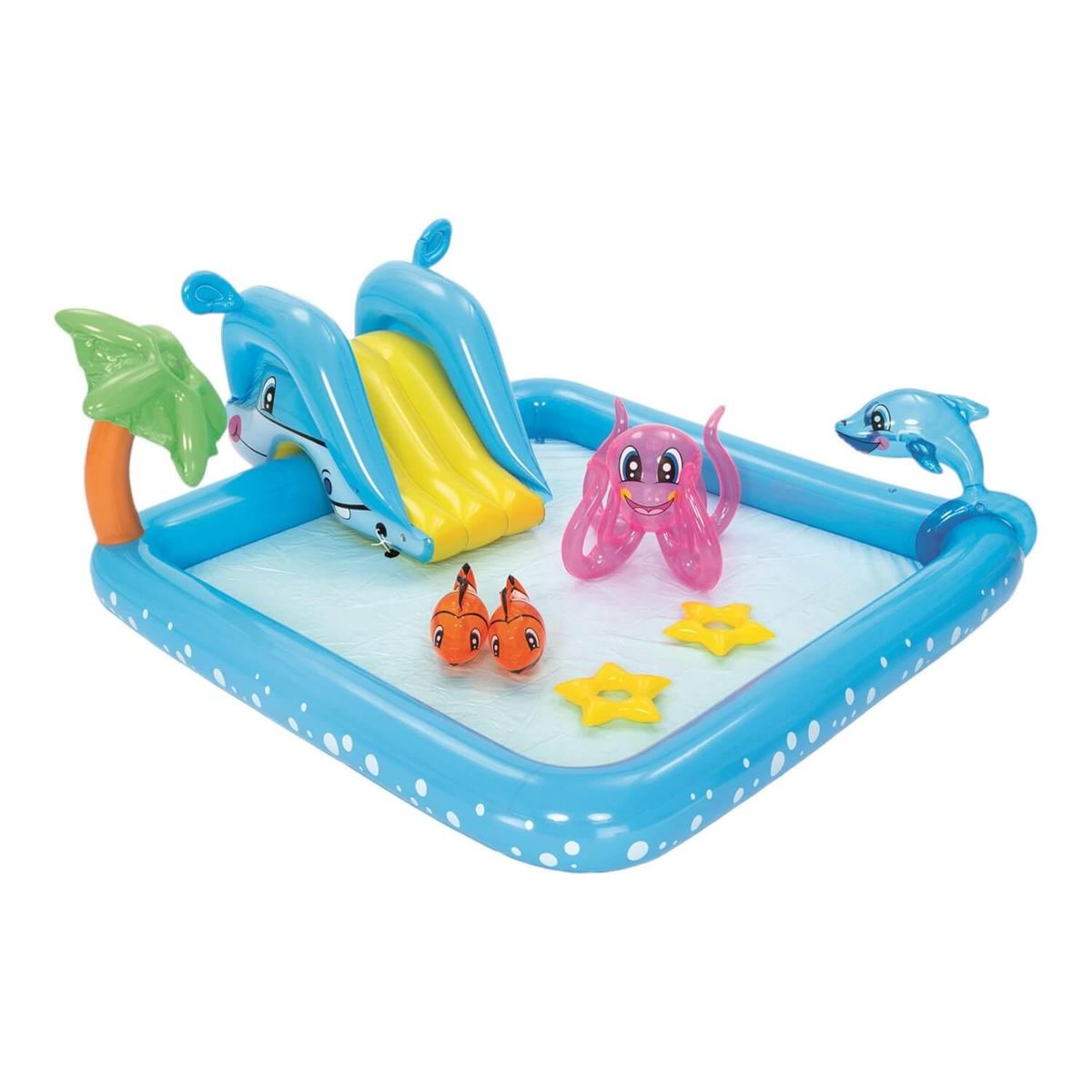 BESTWAY - Piscina Y Juegos Inflable Acuario 2.39Mx2.06Mx86Cms Bestway