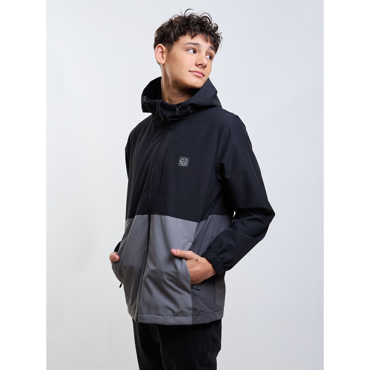 MAUI AND SONS - Cortaviento Night Gris Infantil Maui And Sons