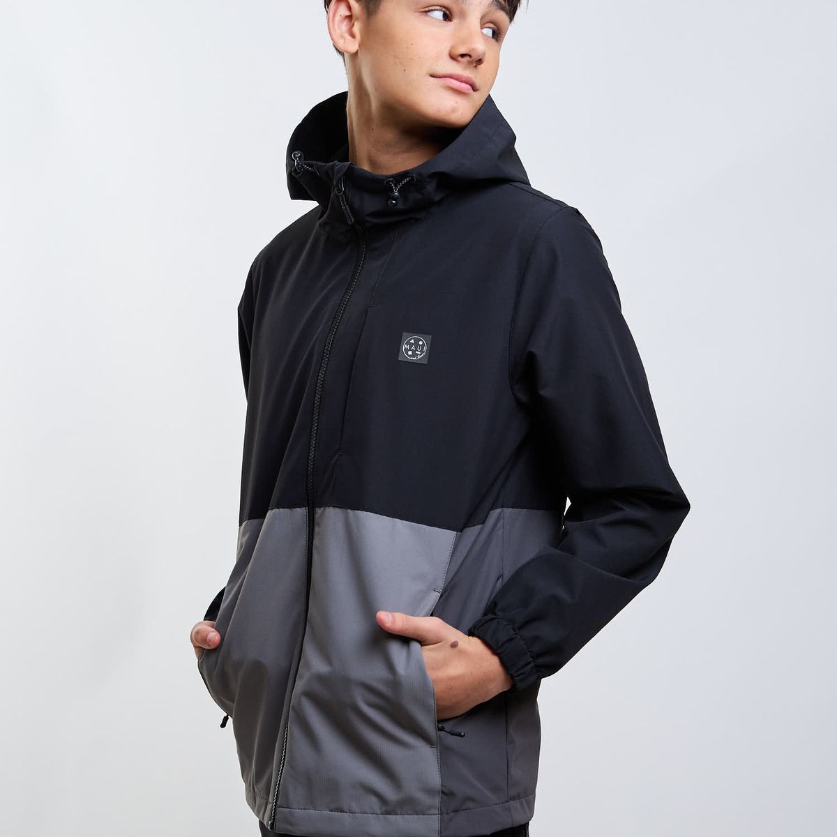 MAUI AND SONS - Cortaviento Night Gris Infantil Maui And Sons