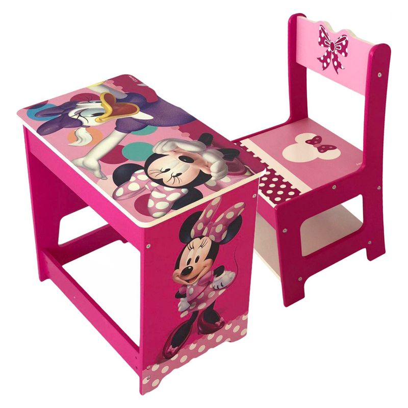 DISNEY - Escritorio Con Silla Niña Minnie