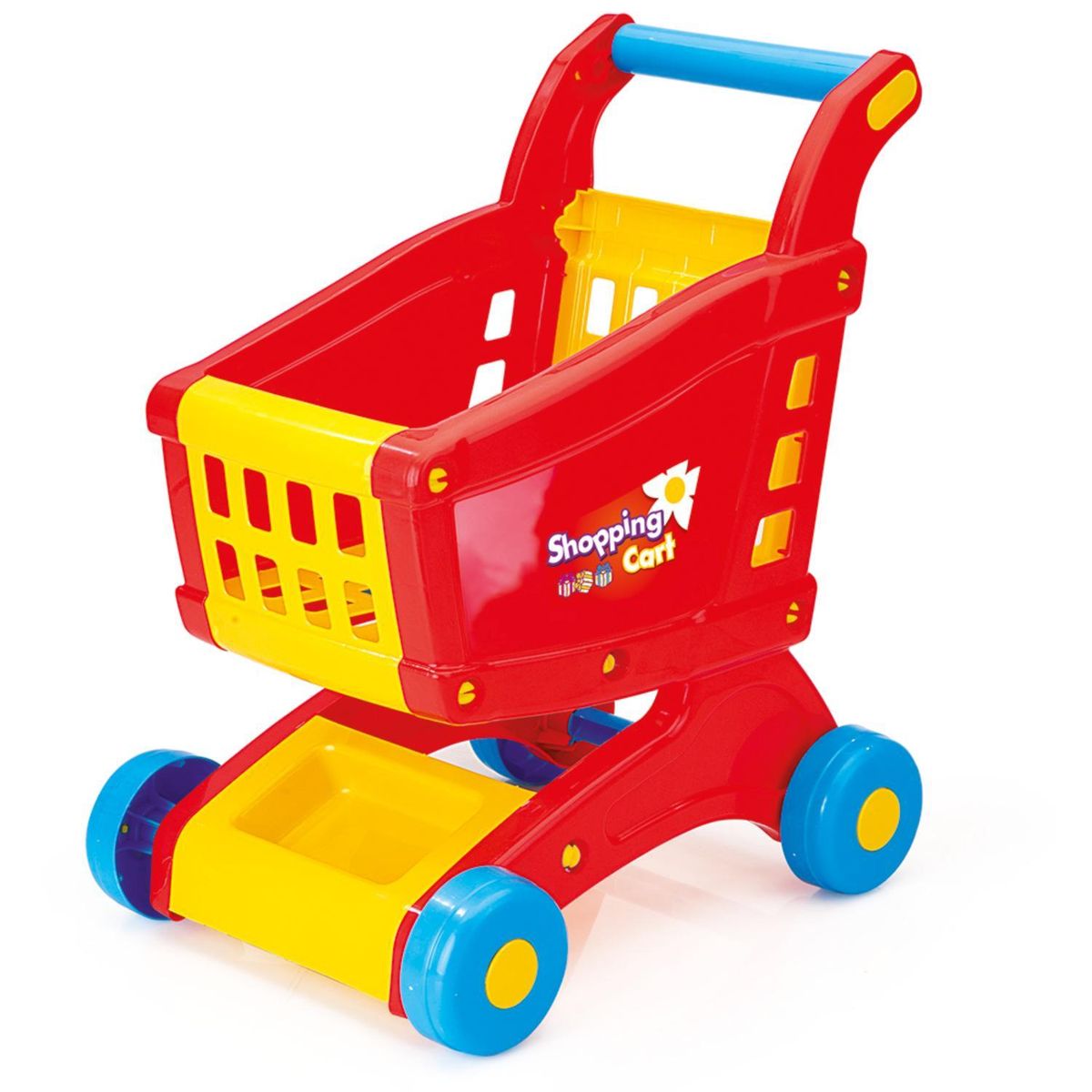 DOLU - Carrito Compra Supermercado Juguete Multicolor 48x30x40cm