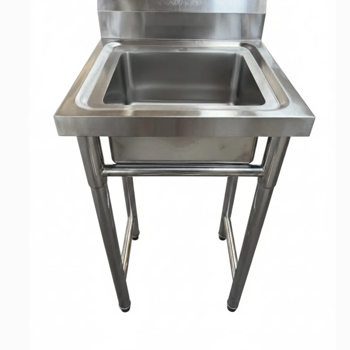 MODERN SPACE - Lavafondo Acero Inoxidable 50x50 Ms