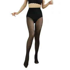 UNO - Panty Y Calza Con Faja Chiporro Efecto Piel Medias Moldeadoras