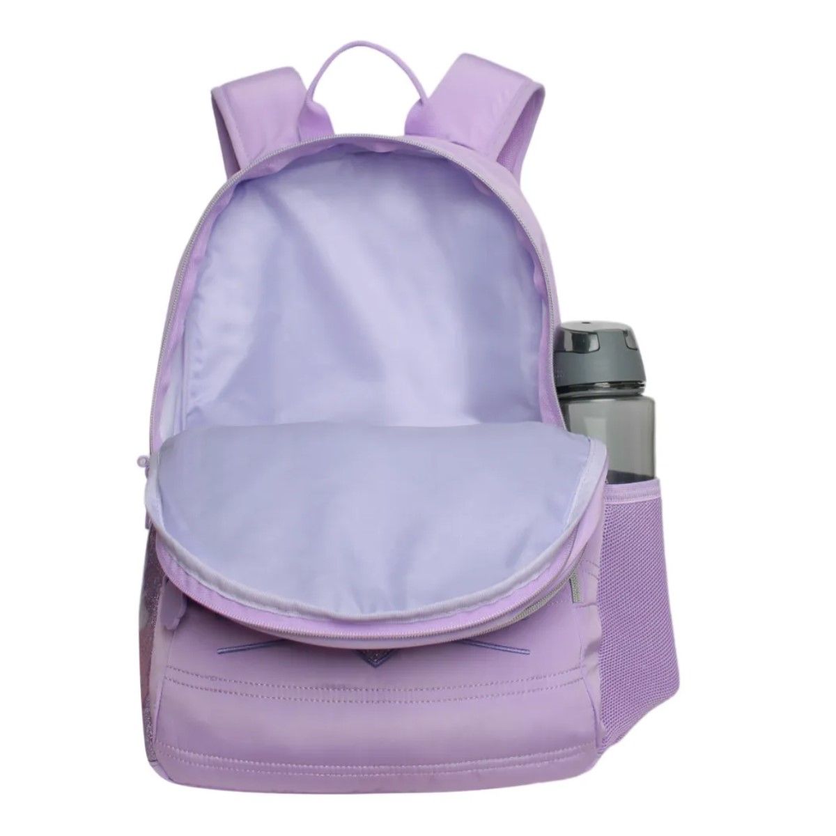 GENERICO - Mochila Infantil Niña Balloon Quilt Cat Lila Head Violeta