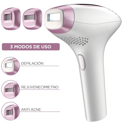 Imagen 2 del producto Depiladora IPL LEIA 999.999 Flashes 3 En 1 Depilación y Rejuvenecimiento Facial