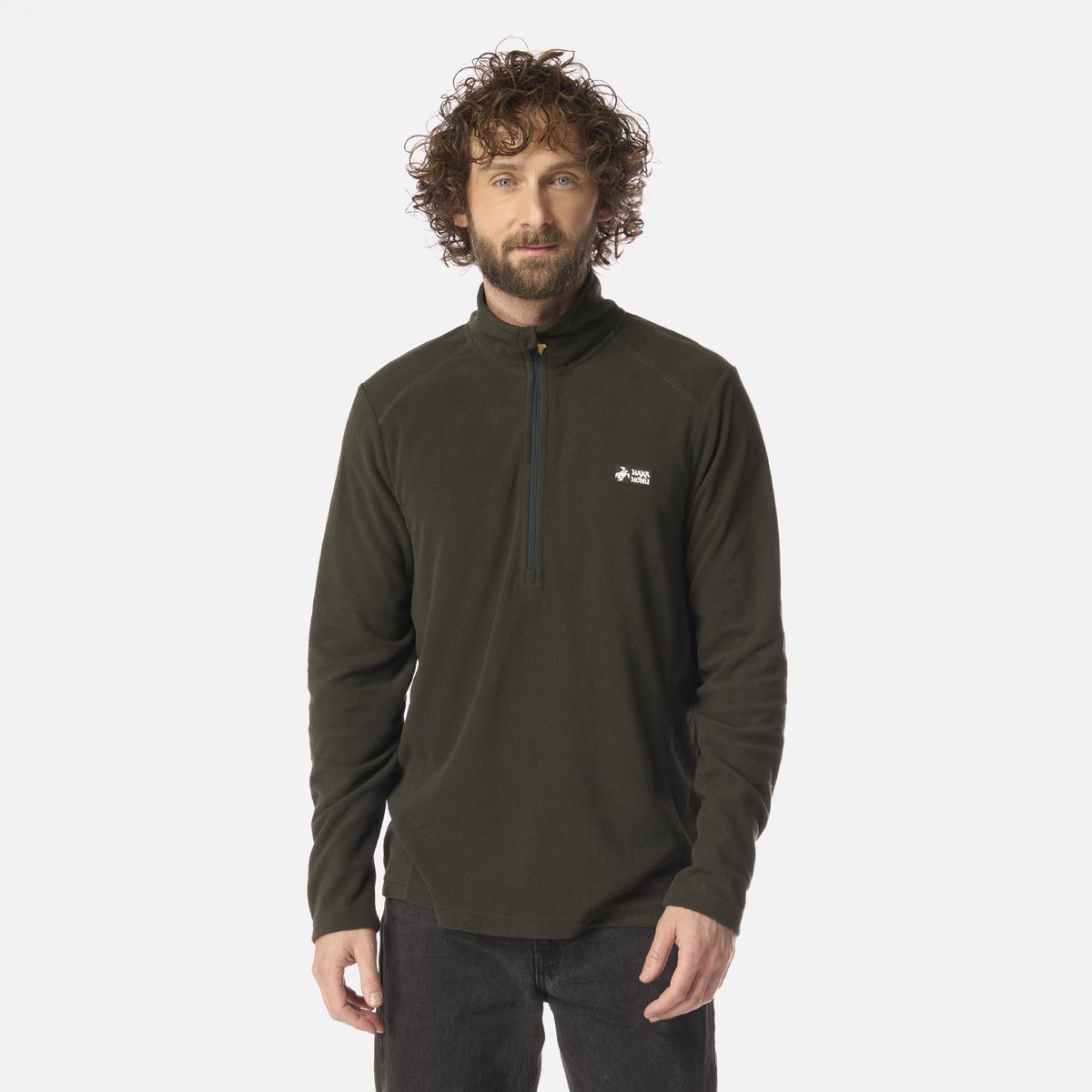 HAKA HONU - Polar Hombre Asegurao Verde Militar Haka Honu