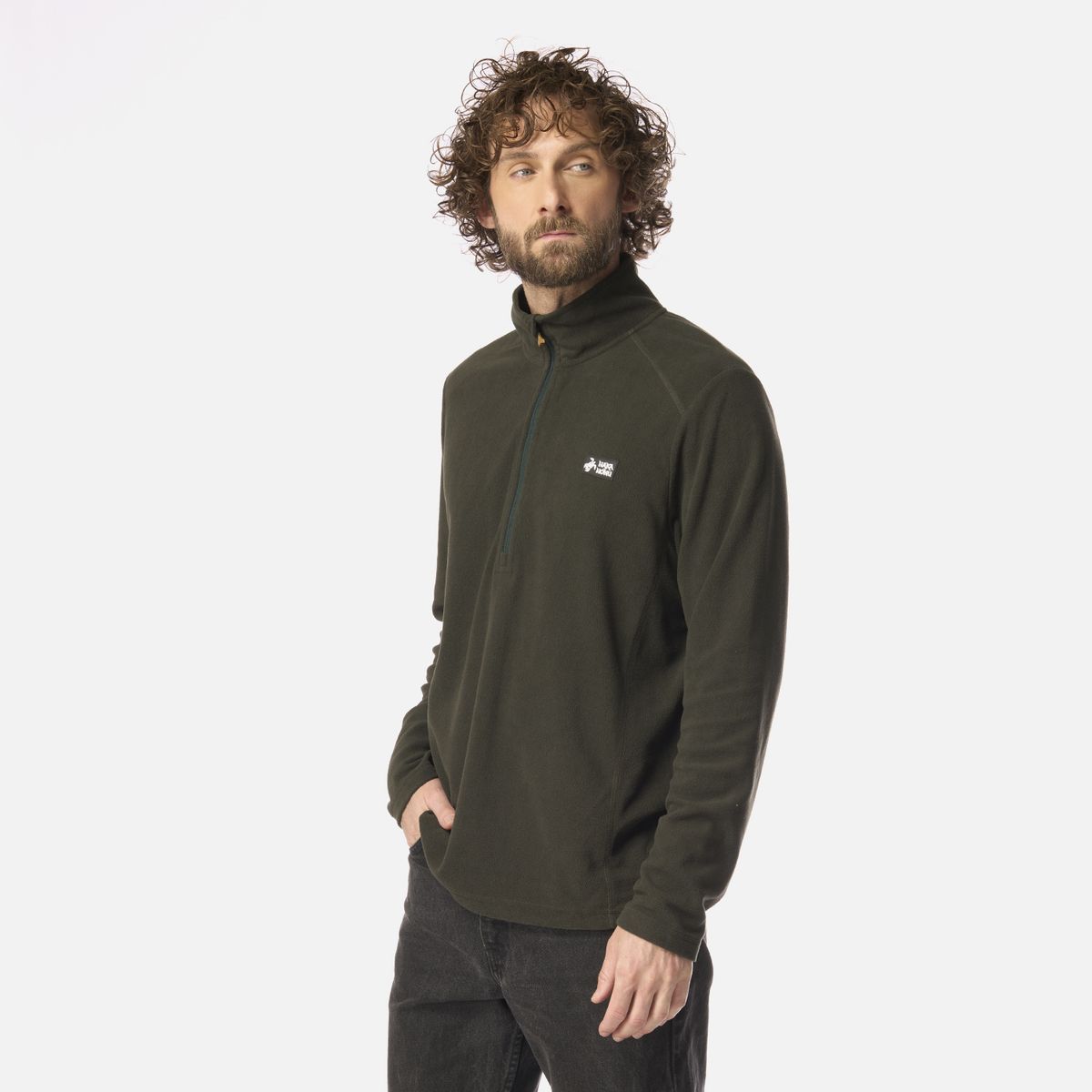 HAKA HONU - Polar Hombre Asegurao Verde Militar Haka Honu